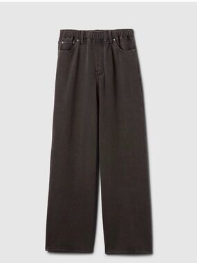 GAP Dark Gray Elastic Waist Sweatpants
